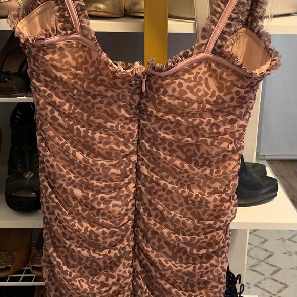 House of CB Animal Print Midi Dress Audra - Picture 5 of 6